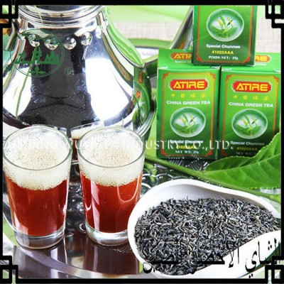 散装绿茶批发非洲茶叶珍眉茶41022AAA图2
