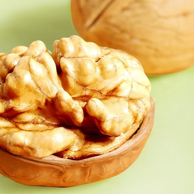 百草味纸皮核桃原味128g箱规30包装手剥坚果炒货休闲食品小吃图2