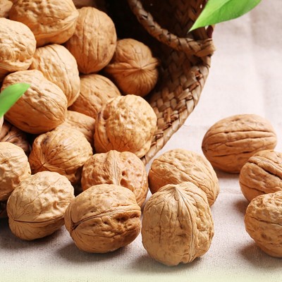 百草味纸皮核桃原味128g箱规30包装手剥坚果炒货休闲食品小吃图3