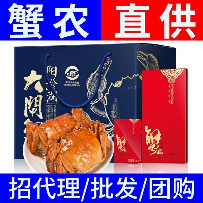 【礼券】正宗阳澄湖镇大闸蟹礼券螃蟹提货礼卡福利采购代理团购