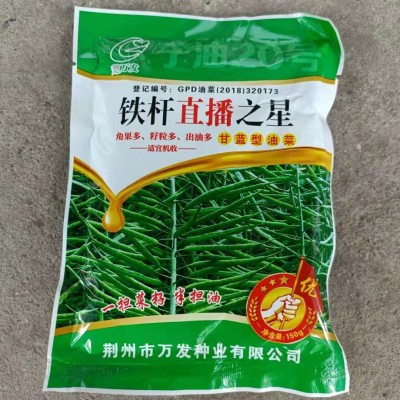 油菜种子批发 直播油菜籽中油821/中双5号/铁杆之星常规油菜150克 2袋