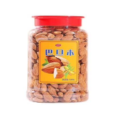 巴旦木仁1罐500g大杏仁扁桃仁片坚果零食干果特产年货 1罐图2