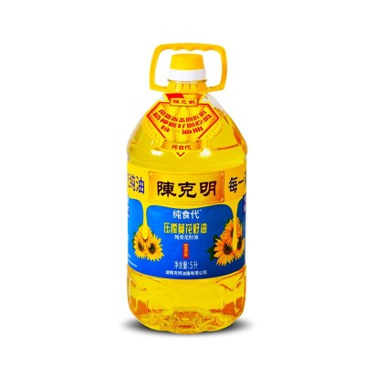 【一件代发】陈克明食用油5L葵花籽油桶装源头粮油工厂直发 2瓶图5