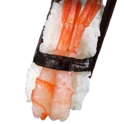 冰鲜北极虾甜虾刺身深海新鲜熟冻船冻去头去壳寿司甜虾即食30尾虾3盒图5