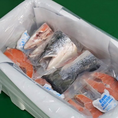 三文鱼整条大西洋鲑鱼日料理刺身寿司食材批发海鲜酒店烟熏辣根切6千克图4