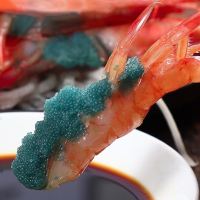 加拿大北极虾刺身即食甜虾冰鲜虾规格90-120只500g日料必备品2斤图3