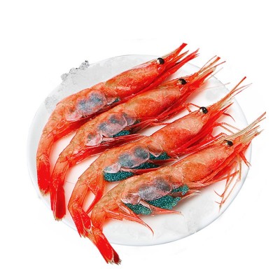 加拿大北极虾刺身即食甜虾冰鲜虾规格90-120只500g日料必备品2斤图2