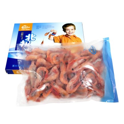 加拿大北极虾刺身即食甜虾冰鲜虾规格90-120只500g日料必备品2斤图4