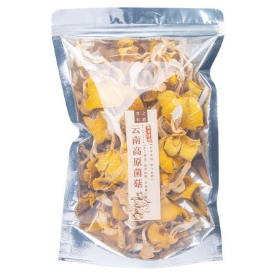 鸡油菌源头基地直供云南特产食用菌黄丝菌煲汤榆黄菇干货蘑菇批发图5