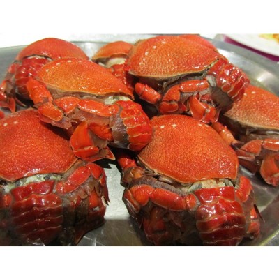 生冻美味老虎蟹电商批发蛙蟹旭蟹 酒店餐饮海鲜食材虾姑头贵妃蟹图3