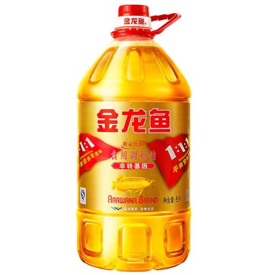 金龙鱼5L食用油葵花籽油玉米油大豆油调和油花生油稻米油福利品图5