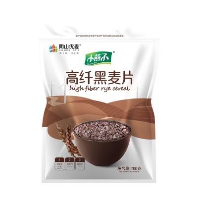 阴山优麦高纤黑燕麦片700g