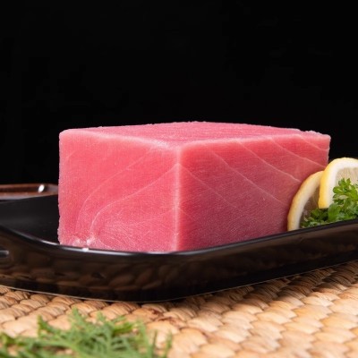 新鲜金枪鱼刺身海鲜整条大目中段日料生鱼片寿司鲔鱼冷冻黄鳍蓝旗图2