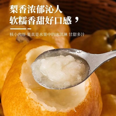莱阳中华丑梨放软后软糯香甜汁水充盈梨味浓郁4.5-5斤图4