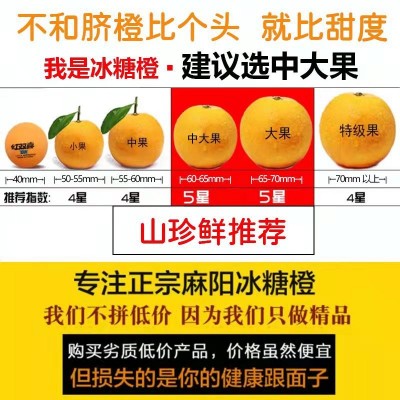 湖南麻阳冰糖橙（现货一件代发）新鲜橙子手剥橙当季水果应季整箱图3