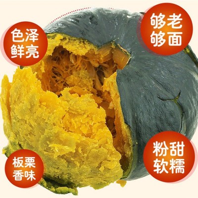 贝贝南瓜 小南瓜 板栗南瓜5斤装新鲜采摘一件代发 不粉糯退全款图2
