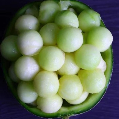 一件代发山东网纹瓜3斤5斤9斤新鲜水果玫珑蜜瓜现摘现发精品网纹图4