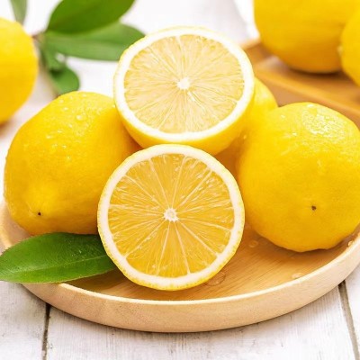 四川安岳精选新鲜黄柠檬皮薄多汁奶茶店常用果园产地直发一件批发图4