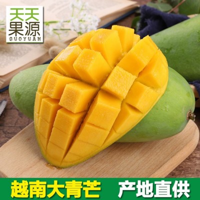 产地直供 越南大青芒9斤装金煌芒大青 芒果当季水果一件代发图1