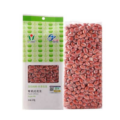 有机红皮花生米320g真空包装新货东北生花生批发散装花生仁代发图5