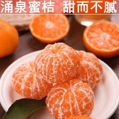 临海涌泉蜜桔新鲜橘子薄皮当季水果蜜橘浙江桔子代发图2