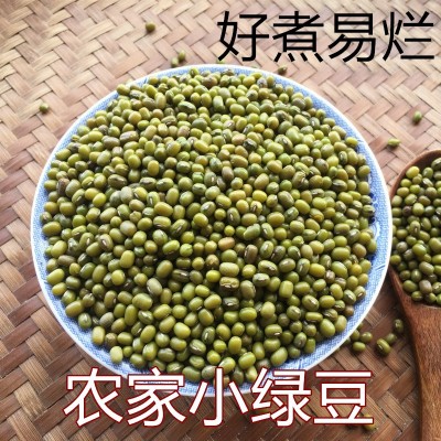 福建三明农家新绿豆五谷杂粮农家笨绿豆绿豆汤绿豆沙活小绿豆500g图2