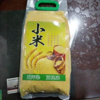 厂家直麦沁州黄小米月子米孕妇宝宝米油多超黏糊黑小米图3