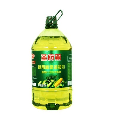 包邮圣府第厂家批发5升非转基因橄榄玉米调和油橄榄油5L/ 桶食用油图5