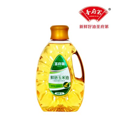 活动包邮圣府第厂家批发1.8升玉米油1.8L玉米胚芽油整箱食用油图3