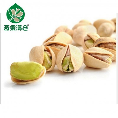 【奇果满仓】机开开心果无漂盐焗坚果休闲食品厂家批发满包邮图1