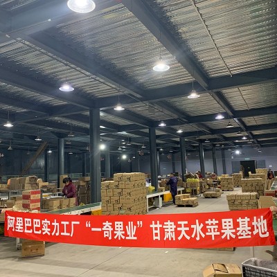 顺丰甘肃天水花牛苹果 代发3斤应季水果新鲜粉面红平果国产蛇果图2