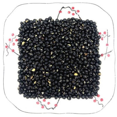 厂家批发熟绿芯黑豆 低温烘焙黑豆绿心 现磨五谷豆浆原料磨粉图3