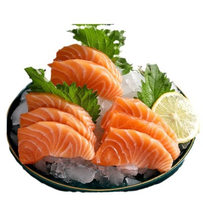 挪威三文鱼刺身片 大西洋鲑鱼 日料身拼盘即食切片冷冻生鱼片图5