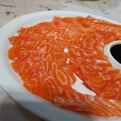 挪威三文鱼刺身片 大西洋鲑鱼 日料身拼盘即食切片冷冻生鱼片图4