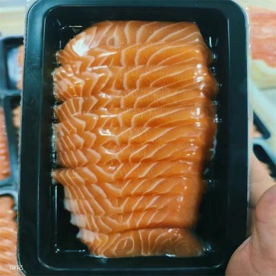 挪威三文鱼刺身片 大西洋鲑鱼 日料身拼盘即食切片冷冻生鱼片图2