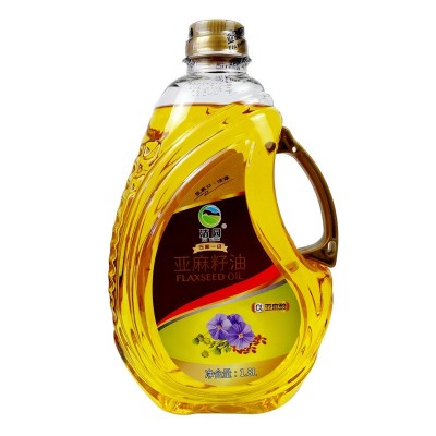 沽源县亚麻籽油1.8L*6桶/箱装张家口坝上特产冷榨一级胡麻油亚麻图3