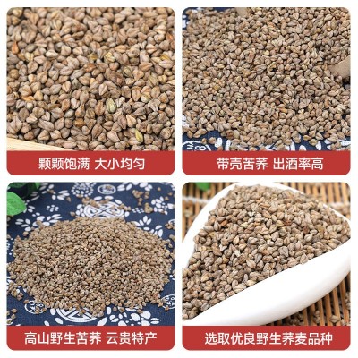 货源供应苦荞 带壳苦荞麦生苦荞天然散装酿酒宠物饲料五谷杂粮图3