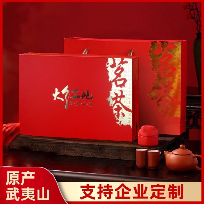 特级大红袍岩茶高档茶叶礼盒装送礼肉桂茶乌龙茶红茶礼品专用批发图2