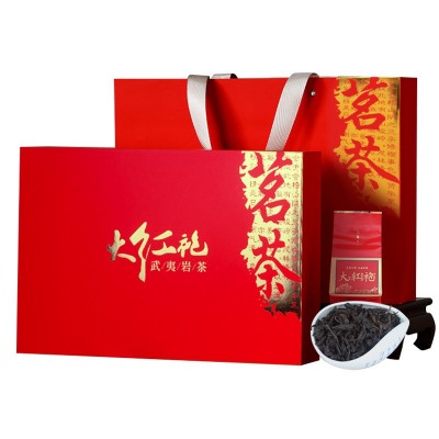 特级大红袍岩茶高档茶叶礼盒装送礼肉桂茶乌龙茶红茶礼品专用批发图5