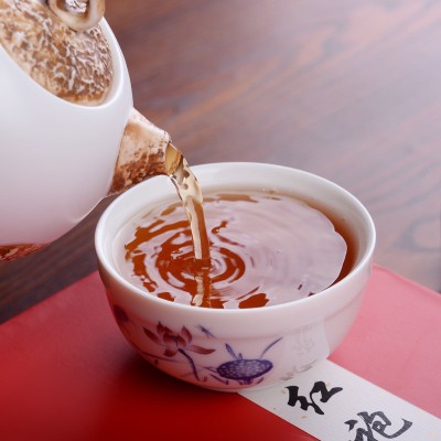 武夷岩茶大红袍茶叶礼盒装 浓香型金骏眉250g泡袋茶礼一件代发图3