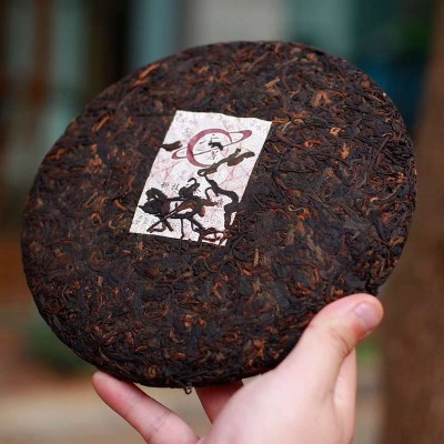 云南省农业科学院茶叶研究所云茶茶科所曼迈3822大树料熟茶357g图3
