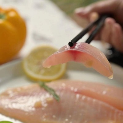 罗非鱼片新鲜冷冻食材鱼柳生鱼片鲷鱼片冻罗非鱼宝宝辅食90g包邮图3