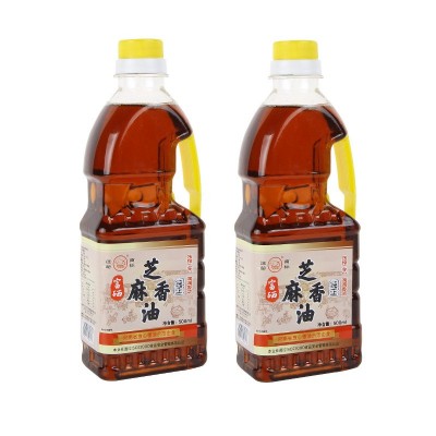 河南特产小磨香油 500ml两瓶凉拌菜火锅蘸料调味油芝麻食用油批发图5