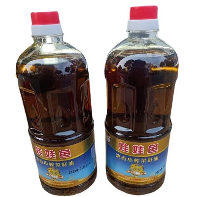 浓香菜籽油1000毫升桶装家用食用油批发压榨菜籽油图4