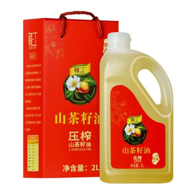赣江山茶油食用油2L礼盒纯正茶油江西茶子茶树茶籽油图5