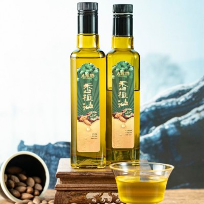 大库湾冷榨一级香榧油500毫升礼盒装香榧籽油Torreya Oil