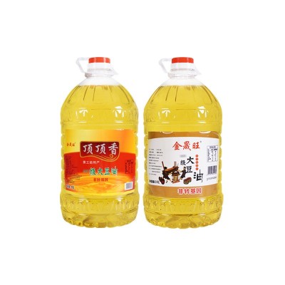 东北特产非转基因大豆油大桶10L装 金晟旺豆油家用商用食用油炒菜图5