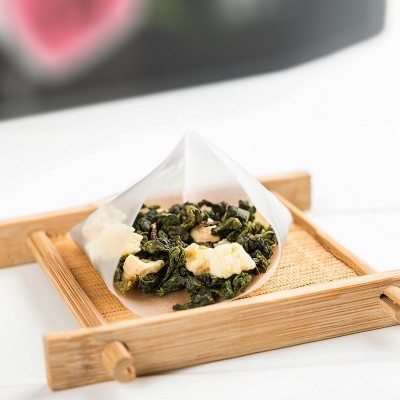 水蜜桃乌龙茶奶茶店专用 白桃乌龙三角茶包 奶盖水果茶袋泡茶原料图4