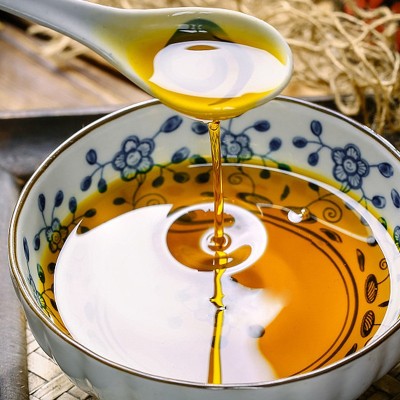 萌星土榨浓香菜籽油5L小榨浓香四菜纯菜籽油川菜湘菜专用食用油图3
