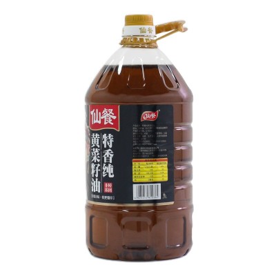 整箱仙餐非转基因特黄浓香5升菜籽油食用油四川厂家批发图3